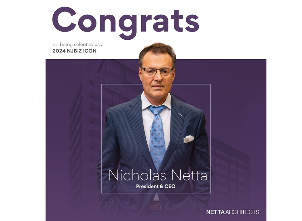 Nicholas Netta Sr. wins 2024 NJ Biz Icon Award