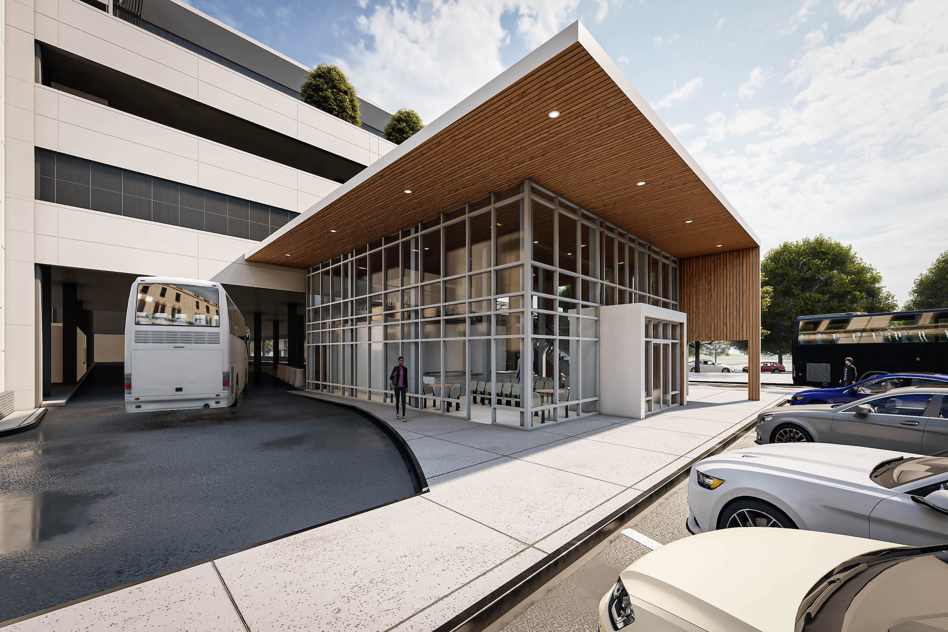 parking garage health care center