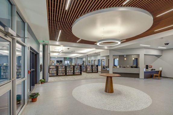 Roselle Public Library interior
